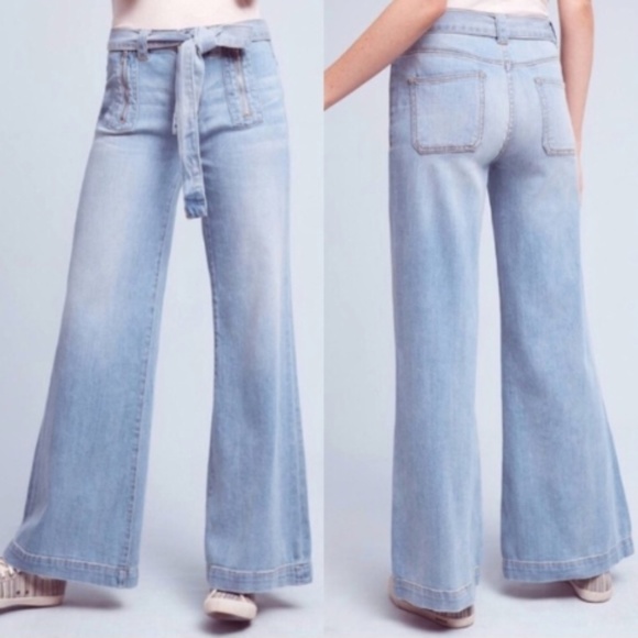 anthropologie bell bottoms